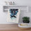 Thumbnail: Tattoo Art - Blue Whale (3) - Tea Towel