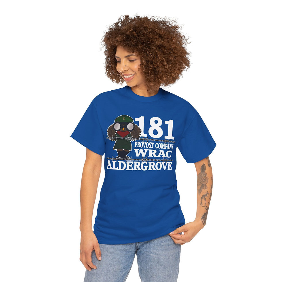 Thumbnail: 181 Provost - WRAC - Aldergrove - Green Cap Owl T Shirt