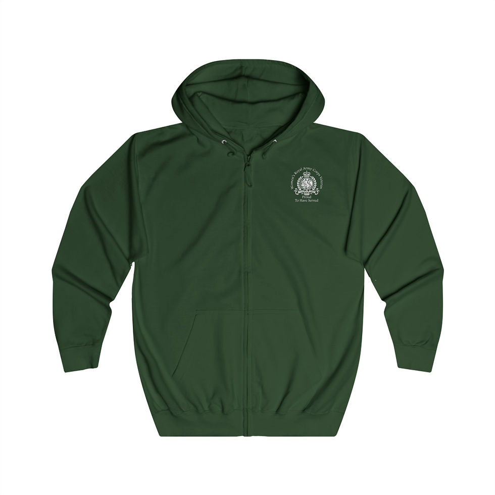 Thumbnail: Full Zip Hoodie - WRAC (New Logo)