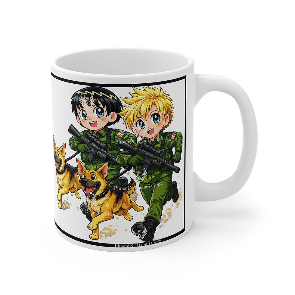 Thumbnail: WRAC - Military Working Dogs Mug (Dynamic Due)