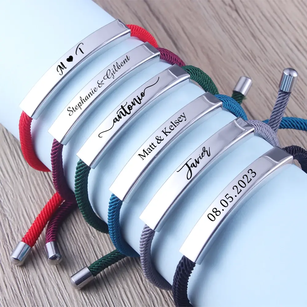 Adjustable Bracelet - Personalised