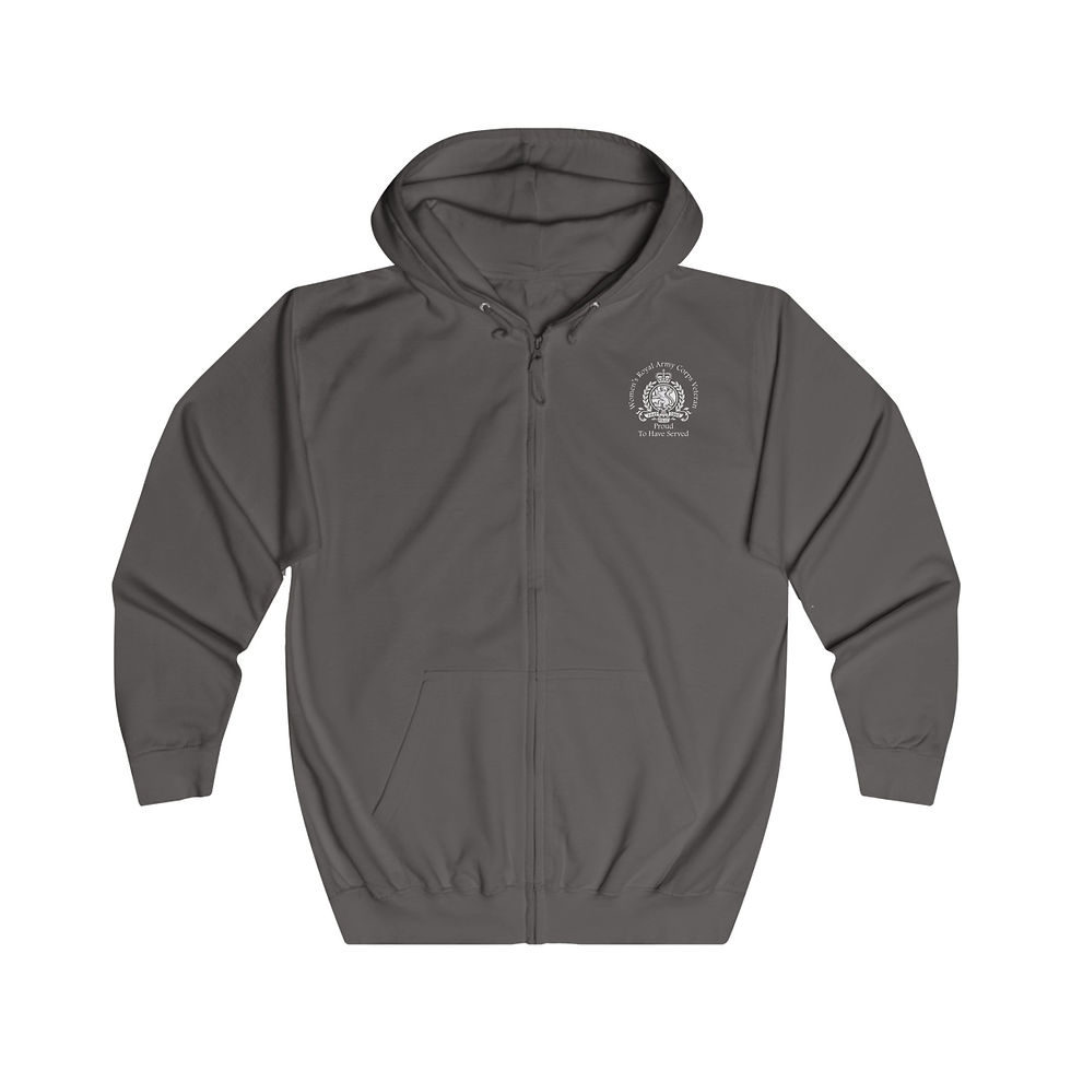Thumbnail: Full Zip Hoodie - WRAC (New Logo)