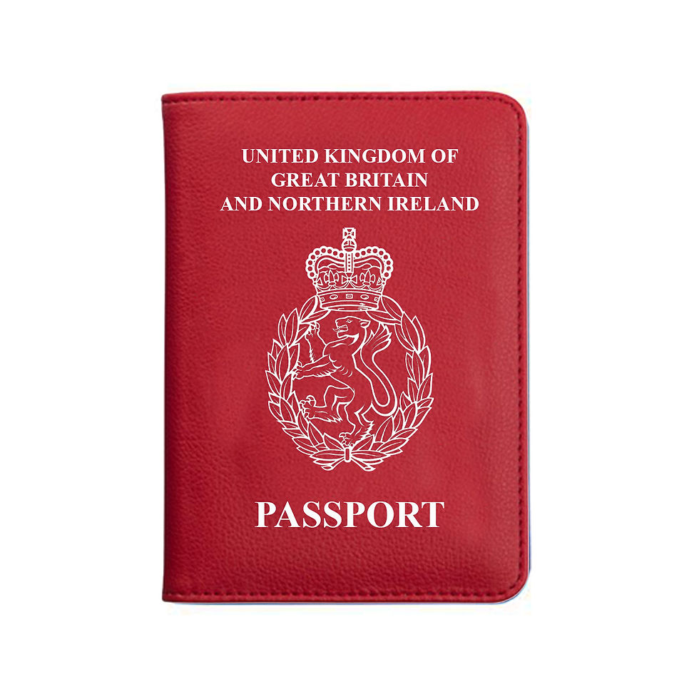 Thumbnail: PU Leather Passport Holder - WRAC