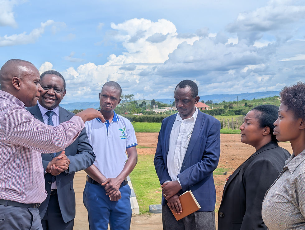 Executive Director TVET Council Visits Rwentanga Farm Institute
