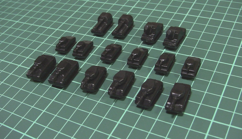 Thumbnail: Tank Chess: colour pieces (standard)