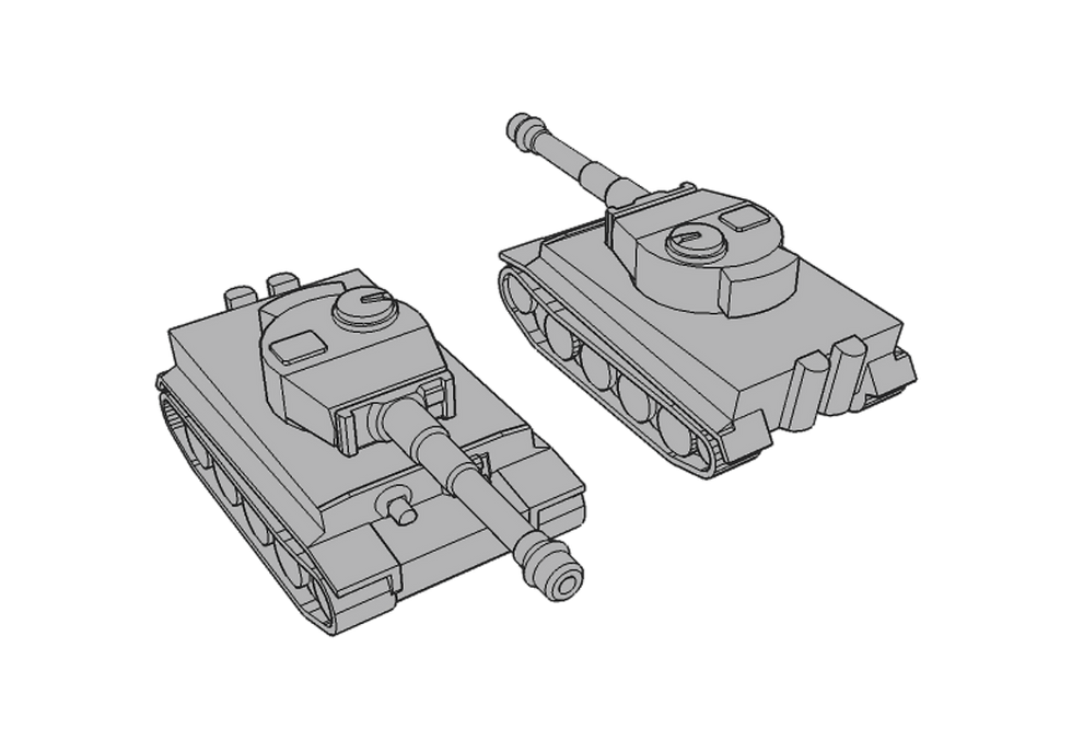 Thumbnail: STL files of realistic tanks (Tank Chess)
