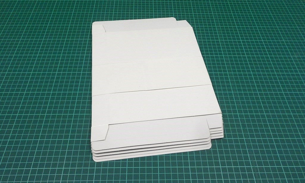 Boxes 24x20x3cm - thin cardboard - PACK: 5