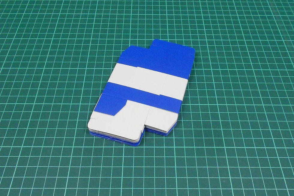 Thumbnail: Boxes 5,5x5,5x3cm - thin cardboard - PACK: 6