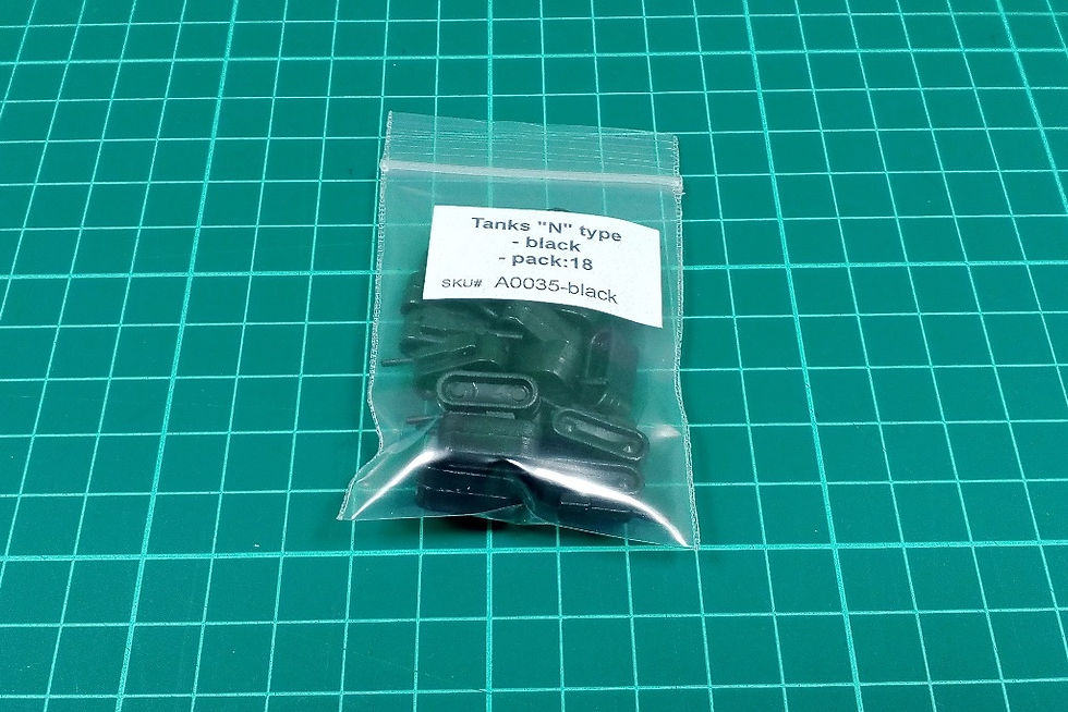 Thumbnail: Tank pieces "N" type - PACK: 18