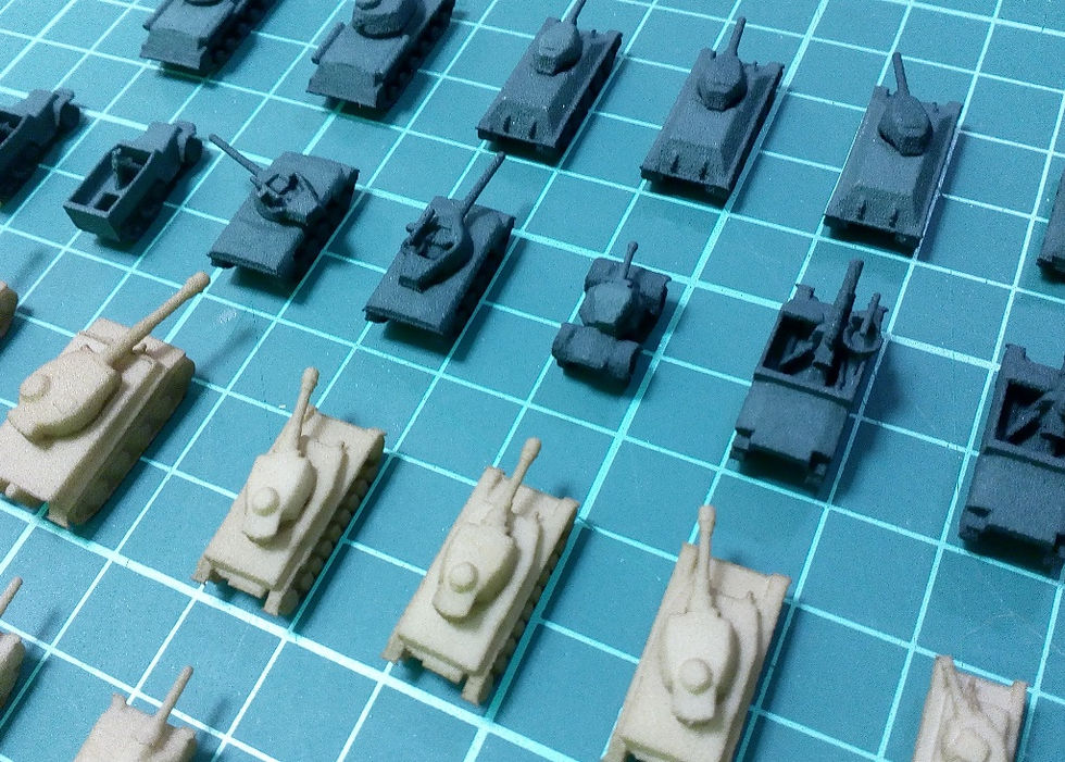 Thumbnail: Realistic tanks for Tank Chess (standard)