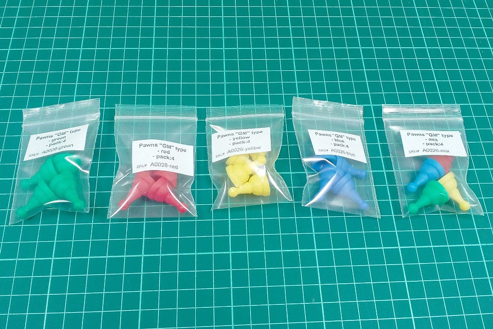 Thumbnail: Pawns "GM" type - PACK: 4