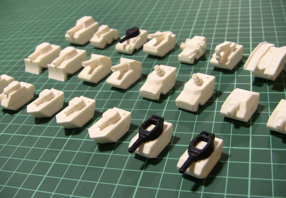Thumbnail: Tank Chess - Deluxe: additional Fun Set pieces