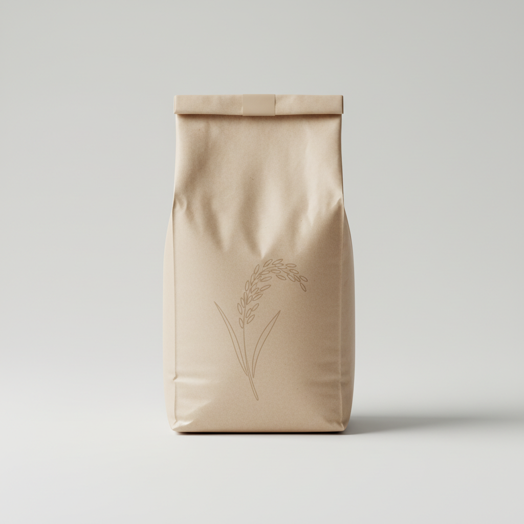White Rice Bag