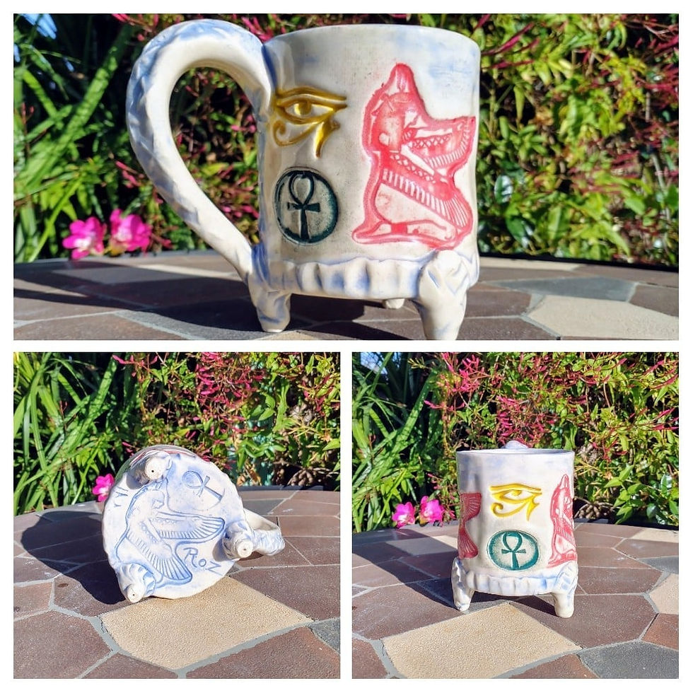Lady Isis Tripod Mug
