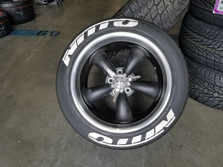 Custom Tire Lettering