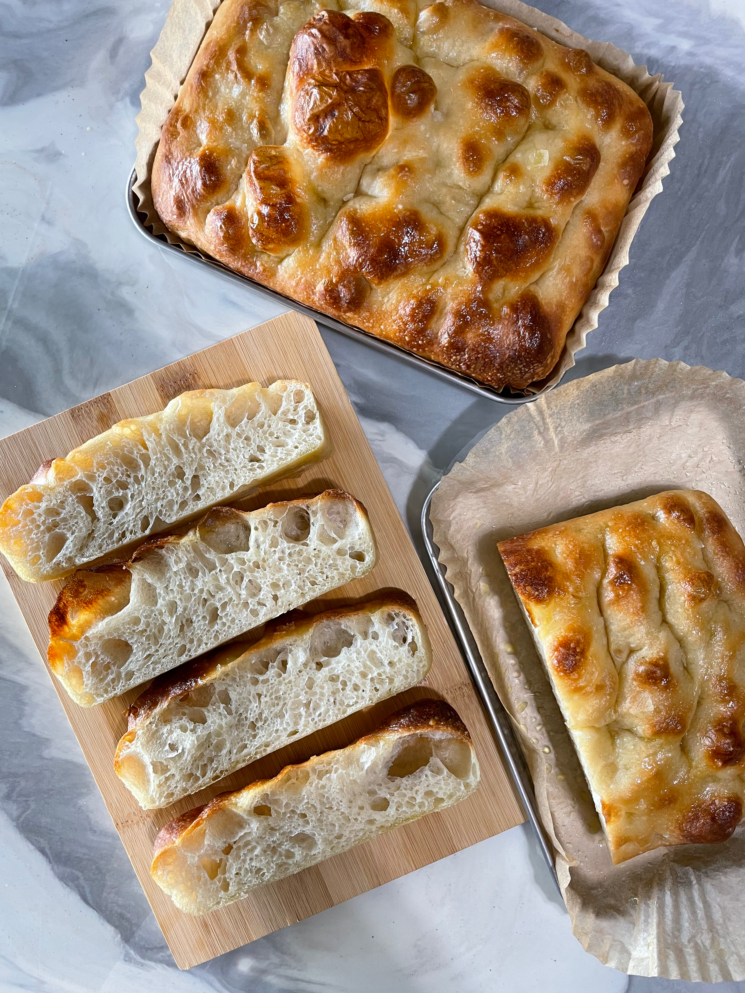 Arranged Food and Objects