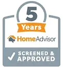Home Advisor Five Years Screened Badge