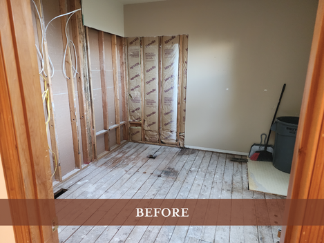 Murrayhill bathroom remodel before demo and construction