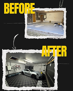 garage makeover Leeds