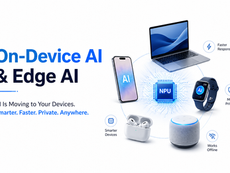 Discover how on-device AI and Edge AI are transforming phones, laptops, and smart devices with faster performance, enhanced privacy, offline capabilities, and real-time intelligence.