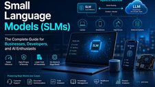 Learn everything about Small Language Models (SLMs), including how they work, key benefits, real-world business applications, SLM vs LLM comparisons, deployment strategies, and the best SLMs powering faster, private, and cost-efficient AI in 2026.