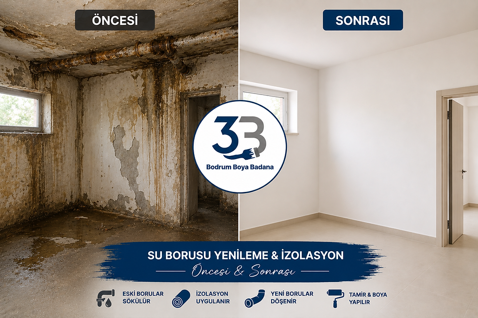 3B Bodrum İzolasyon Tadilat Tesisat
