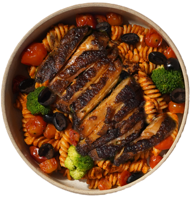 HOT TORCHED CHICKEN PASTA