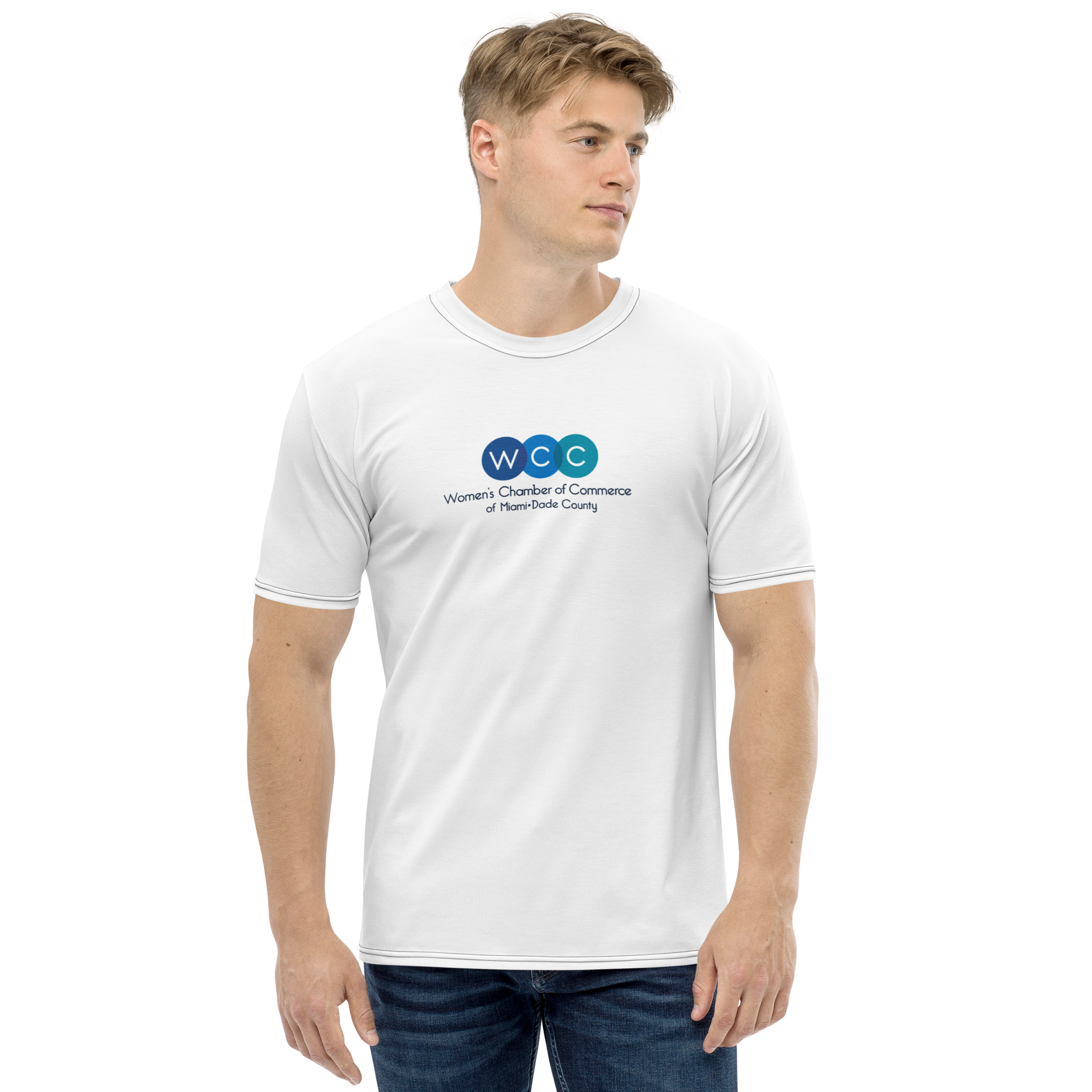 All-Over Print Men's Crew Neck T-Shirt