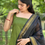 Thumbnail: Leaf green mangalagiri salwar suit