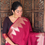 Thumbnail: Silk cotton saree - Redish majenta  