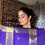 Thumbnail: Semi Silk cotton saree - Rich purple 