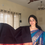 Thumbnail: Kanchi cotton saree - full black 