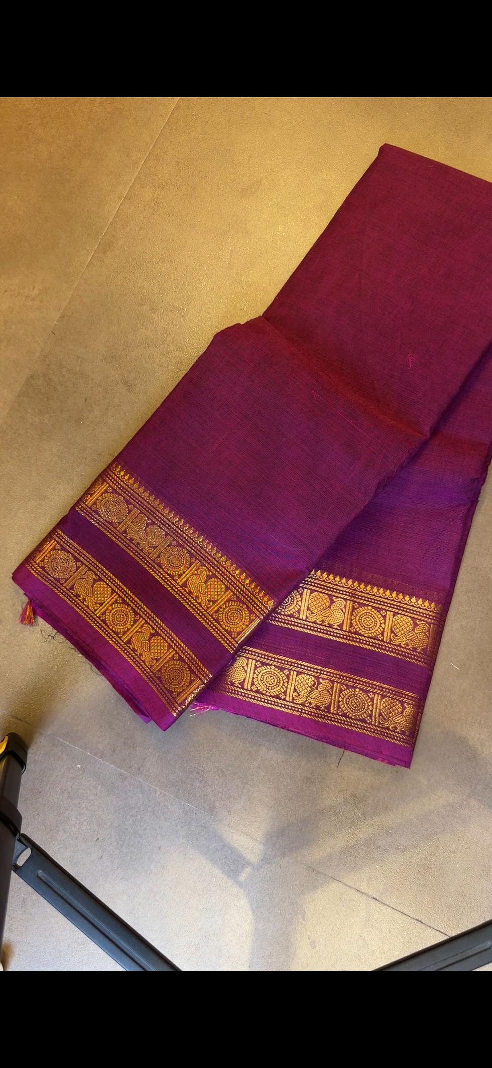 Thumbnail: Kanchi cotton saree -  Vannam  1