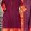 Thumbnail: Kanchi cotton kurti -  Wine & bright pink  