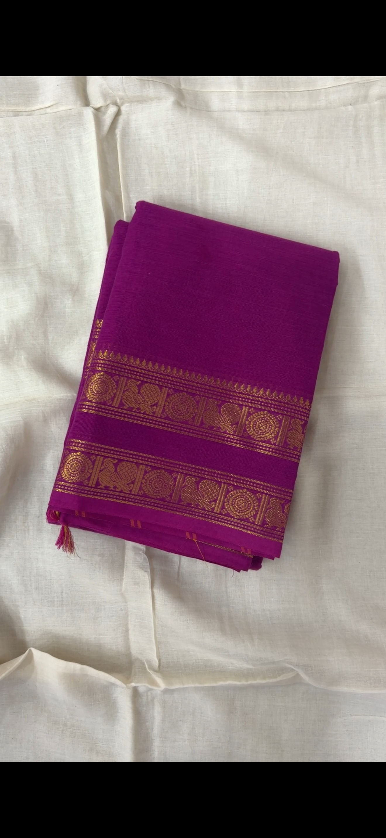 Kanchi cotton saree - Vannam 5