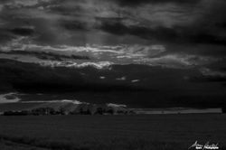 Sunset over Leadenham, Lincs