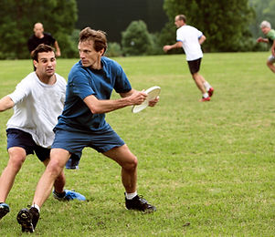 Ultimate frisbee game