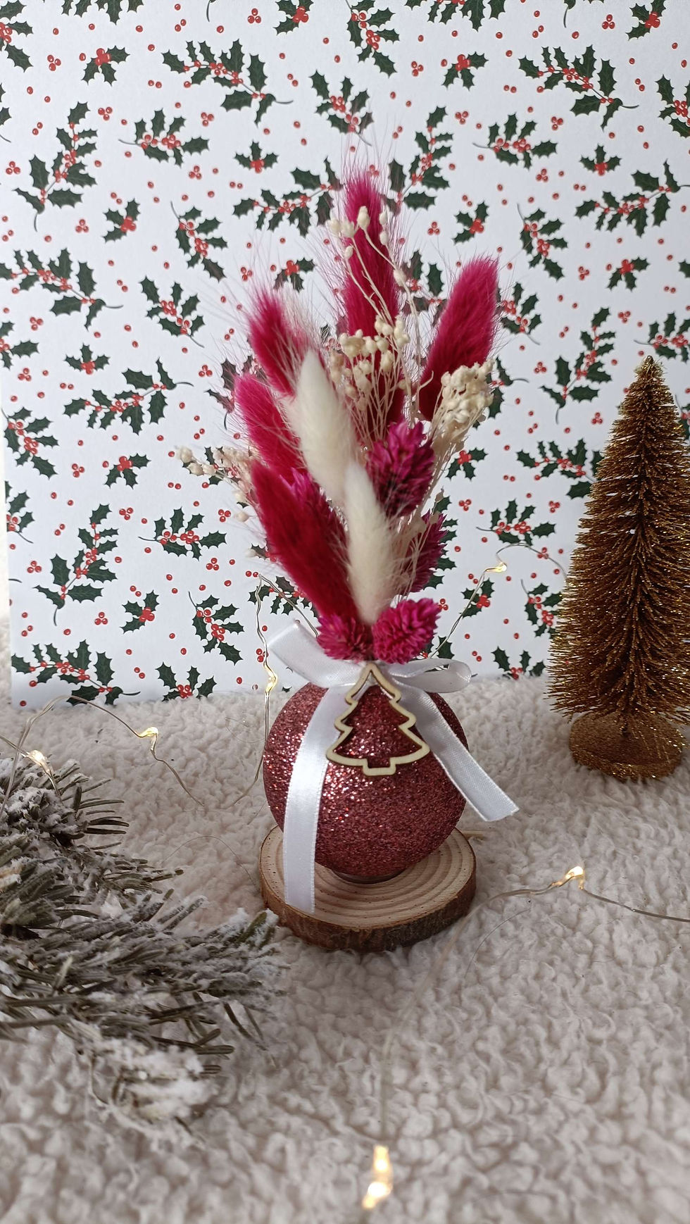 Miniature : Déco de table Boules de Noël 