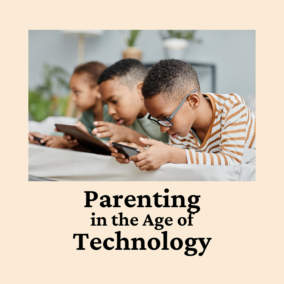Parenting in the Age of Technology