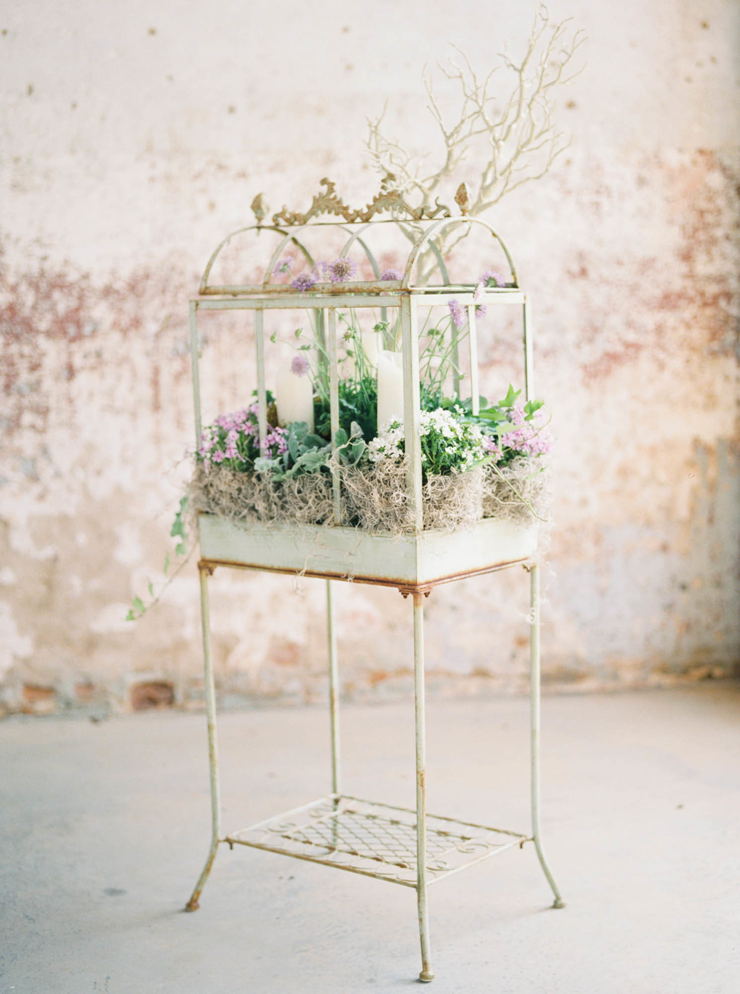 Antique Greenhouse Stand