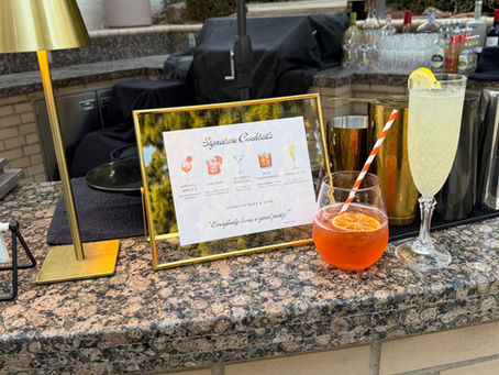 How to Create a Signature Cocktail Menu for Your Wedding or Private Event