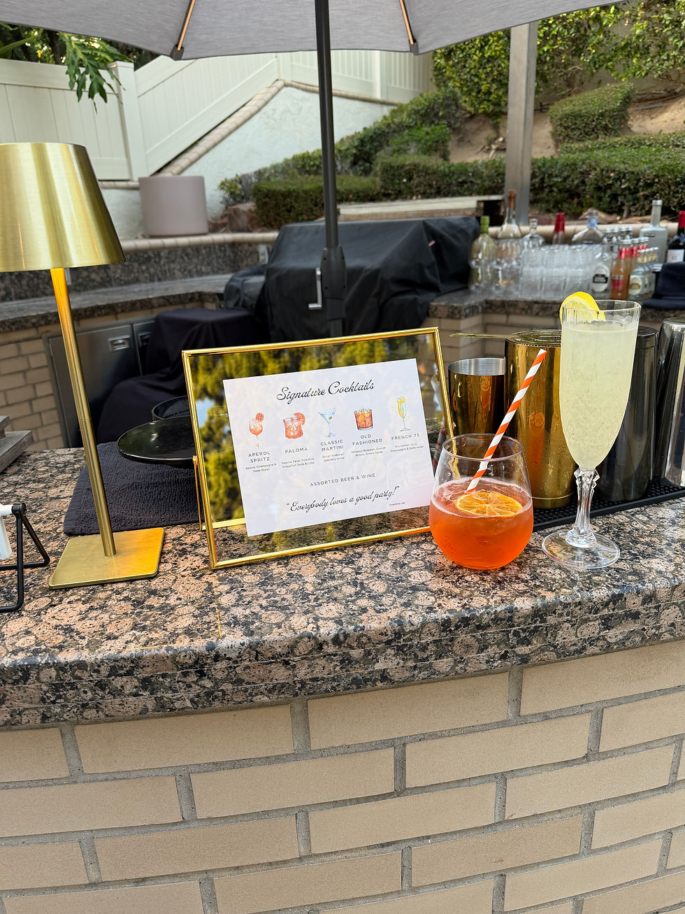 How to Create a Signature Cocktail Menu for Your Wedding or Private Event