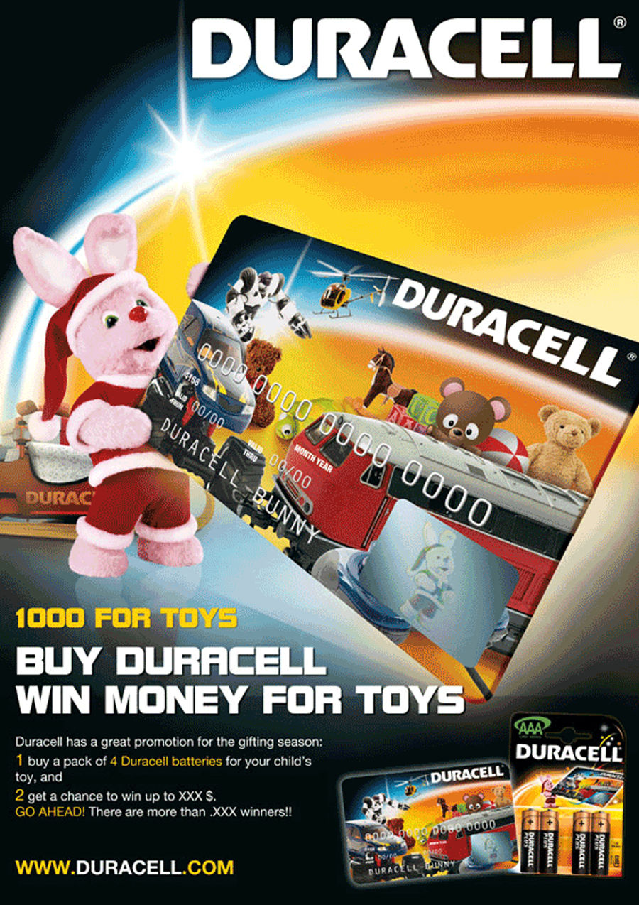 Duracell Xmas Promo