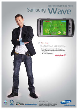 Samsung Wave endorsment