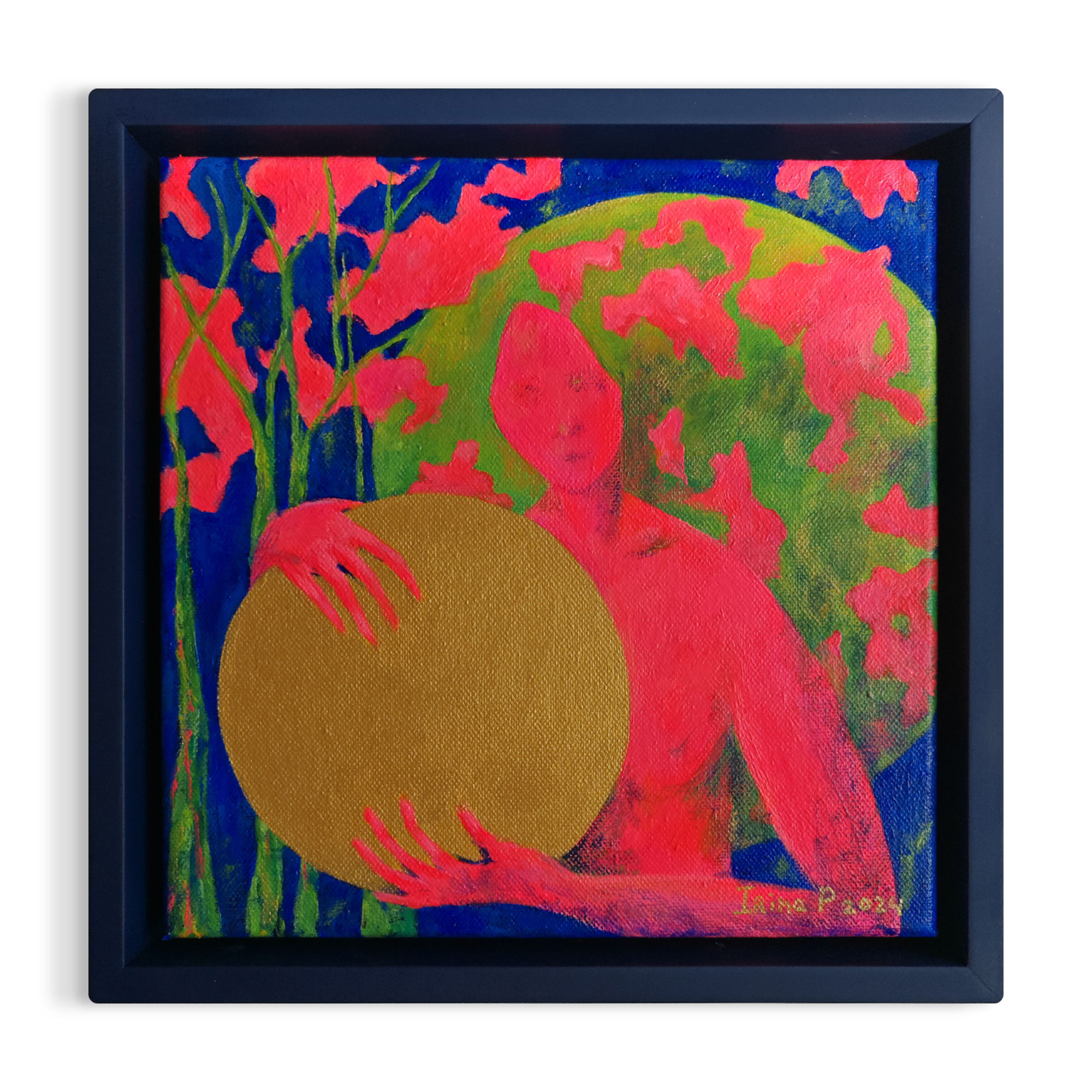 Anchor point - Abstract Golden Embrace