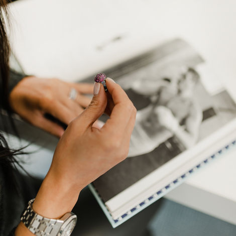 Ruby Cufflinks | Shirin Uma