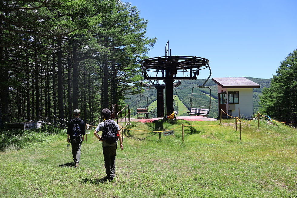 あ、リフトやってない～