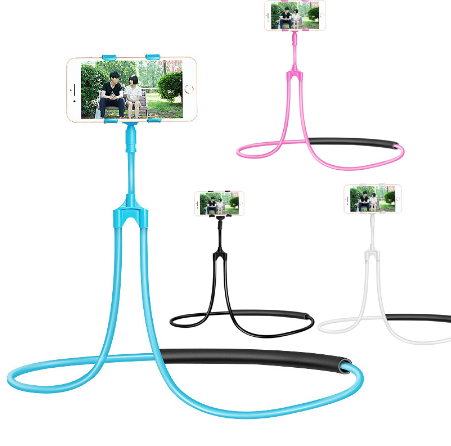 Thumbnail: Foldable Desktop Phone Stand for Streaming and TV