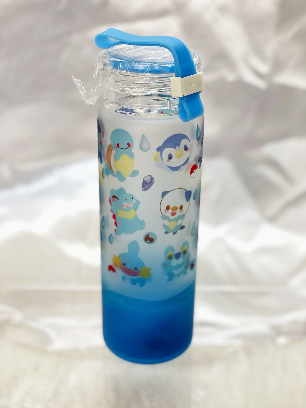 Thumbnail: PKMN 17 oz Glass Frosted Gradient Water Bottle