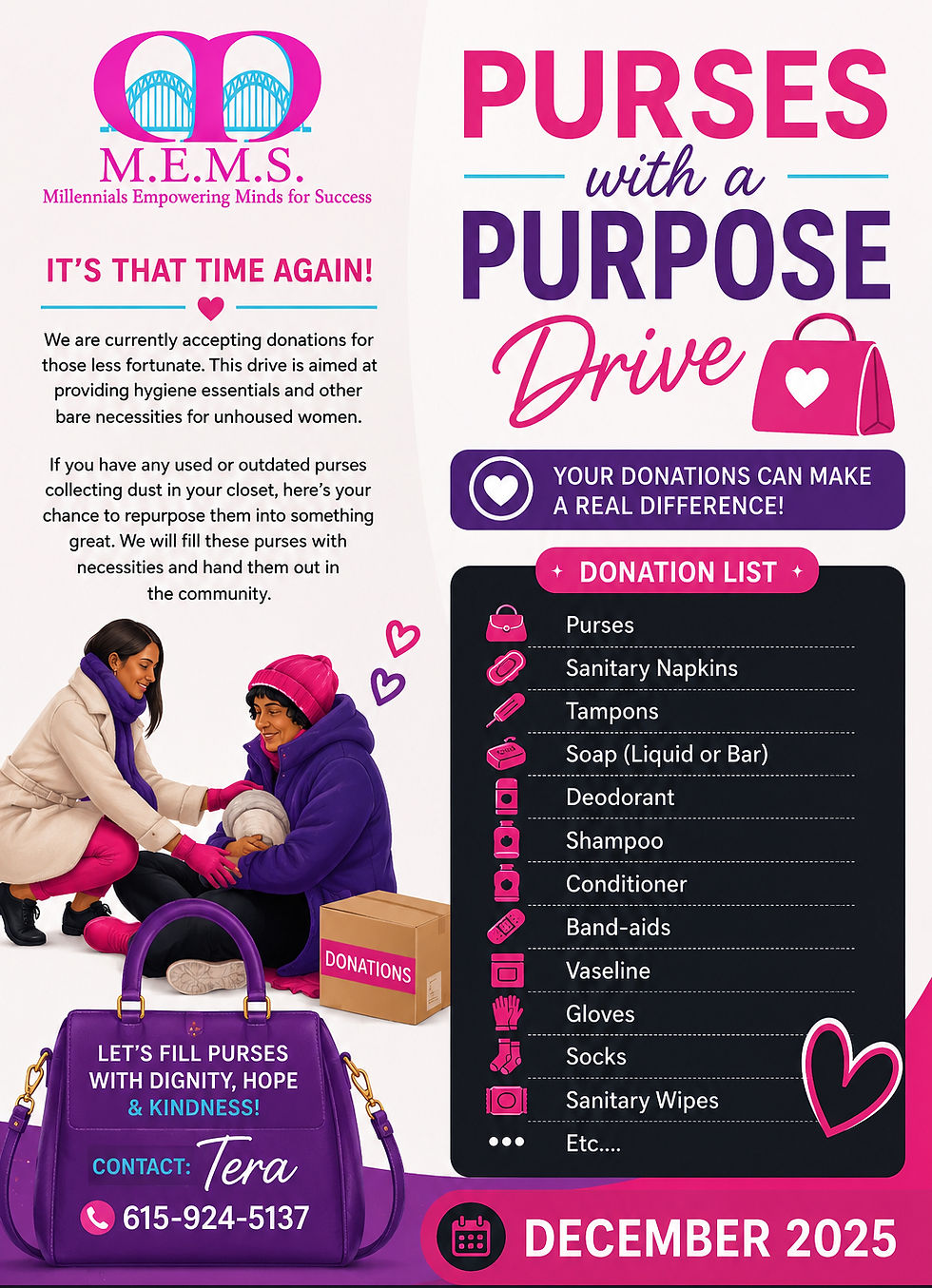 Purse with a Purpose Drive
